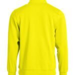 Clique CQ021033 Basic Half Zip - Visibility Yellow | Custom Printed and Embroidered