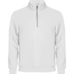 Clique CQ021033 Basic Half Zip - White | Custom Printed and Embroidered