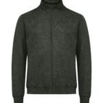 Clique CQ021038 Basic Cardigan - Anthracite Melange | Custom Printed and Embroidered