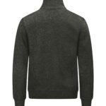 Clique CQ021038 Basic Cardigan - Anthracite Melange | Custom Printed and Embroidered