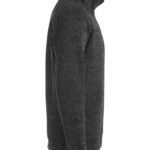 Clique CQ021043 Classic Half Zip - Anthracite Melange | Custom Printed and Embroidered
