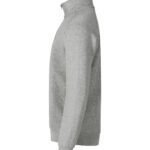 Clique CQ021043 Classic Half Zip - Grey Melange | Custom Printed and Embroidered