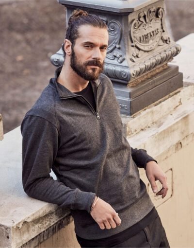 Clique CQ021043 Classic Half Zip | Custom Printed and Embroidered