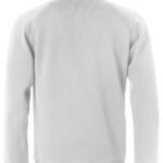 Clique CQ021043 Classic Half Zip - White | Custom Printed and Embroidered