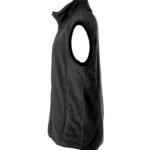 Clique CQ023902 Basic Polar Fleece Vest - Black | Custom Printed and Embroidered