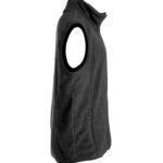Clique CQ023902 Basic Polar Fleece Vest - Black | Custom Printed and Embroidered