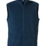 Clique CQ023902 Basic Polar Fleece Vest - Dark Navy | Custom Printed and Embroidered