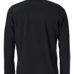 Clique CQ023914 Basic Micro Fleece Jacket - Black | Custom Printed and Embroidered