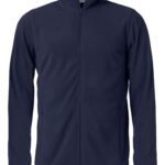 Clique CQ023914 Basic Micro Fleece Jacket - Dark Navy | Custom Printed and Embroidered