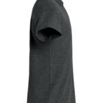 Clique CQ028230 Basic Polo - Anthracite Melange | Custom Printed and Embroidered