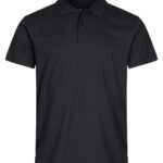 Clique CQ028230 Basic Polo - Black | Custom Printed and Embroidered