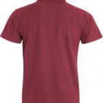Clique CQ028230 Basic Polo - Burgundy | Custom Printed and Embroidered