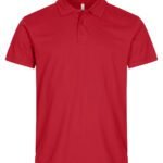Clique CQ028230 Basic Polo - Red | Custom Printed and Embroidered