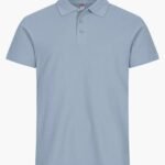 Clique CQ028230 Basic Polo - Soft Blue | Custom Printed and Embroidered