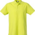 Clique CQ028230 Basic Polo - Visibility Green | Custom Printed and Embroidered