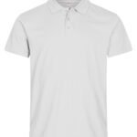 Clique CQ028230 Basic Polo - White | Custom Printed and Embroidered