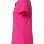 Clique CQ028231 Ladies Basic Polo - Bright Cerise | Custom Printed and Embroidered