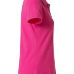 Clique CQ028231 Ladies Basic Polo - Bright Cerise | Custom Printed and Embroidered