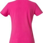 Clique CQ028231 Ladies Basic Polo - Bright Cerise | Custom Printed and Embroidered