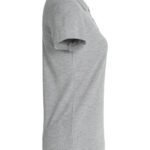 Clique CQ028231 Ladies Basic Polo - Grey Melange | Custom Printed and Embroidered