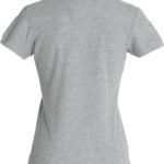 Clique CQ028231 Ladies Basic Polo - Grey Melange | Custom Printed and Embroidered