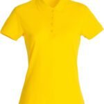 Clique CQ028231 Ladies Basic Polo - Lemon | Custom Printed and Embroidered