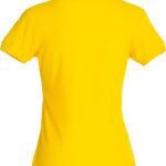 Clique CQ028231 Ladies Basic Polo - Lemon | Custom Printed and Embroidered
