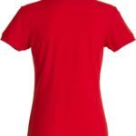 Clique CQ028231 Ladies Basic Polo - Red | Custom Printed and Embroidered