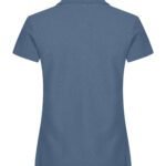 Clique CQ028231 Ladies Basic Polo - Steel Blue | Custom Printed and Embroidered