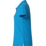 Clique CQ028231 Ladies Basic Polo - Turquoise | Custom Printed and Embroidered