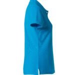 Clique CQ028231 Ladies Basic Polo - Turquoise | Custom Printed and Embroidered