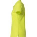 Clique CQ028231 Ladies Basic Polo - Visibility Green | Custom Printed and Embroidered