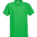 Clique CQ028240 Stretch Premium Polo - Apple Green | Custom Printed and Embroidered