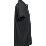 Clique CQ028240 Stretch Premium Polo - Black | Custom Printed and Embroidered