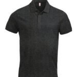Clique CQ028244 Short Sleeve Classic Lincoln - Anthracite Melange | Custom Printed and Embroidered