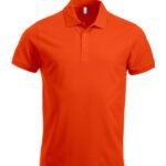 Clique CQ028244 Short Sleeve Classic Lincoln - Blood Orange | Custom Printed and Embroidered