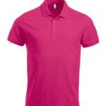 Clique CQ028244 Short Sleeve Classic Lincoln - Bright Cerise | Custom Printed and Embroidered