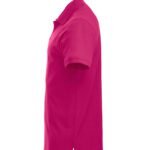 Clique CQ028244 Short Sleeve Classic Lincoln - Bright Cerise | Custom Printed and Embroidered