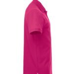 Clique CQ028244 Short Sleeve Classic Lincoln - Bright Cerise | Custom Printed and Embroidered