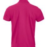 Clique CQ028244 Short Sleeve Classic Lincoln - Bright Cerise | Custom Printed and Embroidered