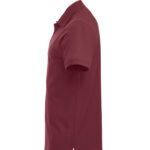 Clique CQ028244 Short Sleeve Classic Lincoln - Burgundy | Custom Printed and Embroidered