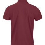 Clique CQ028244 Short Sleeve Classic Lincoln - Burgundy | Custom Printed and Embroidered
