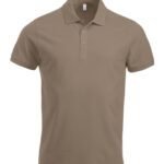 Clique CQ028244 Short Sleeve Classic Lincoln - Caffe Latte | Custom Printed and Embroidered