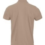 Clique CQ028244 Short Sleeve Classic Lincoln - Caffe Latte | Custom Printed and Embroidered