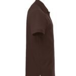 Clique CQ028244 Short Sleeve Classic Lincoln - Dark Mocca | Custom Printed and Embroidered