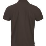 Clique CQ028244 Short Sleeve Classic Lincoln - Dark Mocca | Custom Printed and Embroidered