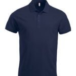 Clique CQ028244 Short Sleeve Classic Lincoln - Dark Navy | Custom Printed and Embroidered
