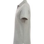 Clique CQ028244 Short Sleeve Classic Lincoln - Grey Melange | Custom Printed and Embroidered