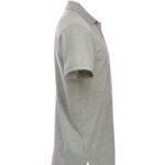 Clique CQ028244 Short Sleeve Classic Lincoln - Grey Melange | Custom Printed and Embroidered