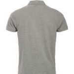 Clique CQ028244 Short Sleeve Classic Lincoln - Grey Melange | Custom Printed and Embroidered